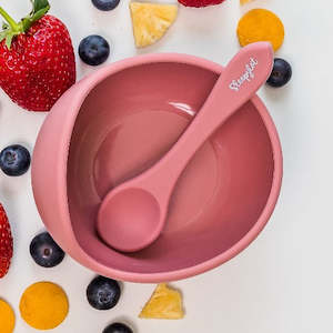 Sleepytot - Suction Bowl & Silicone Spoon Set