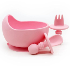 Sleepytot - Suction Bowl & Baby Cutlery Set