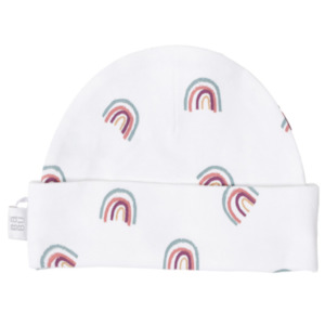 Babu - Organic Rainbow Cotton Hat 3-6M