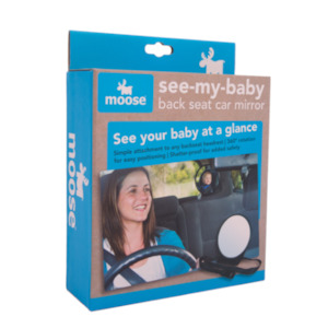 Moose - See-My-Baby Back Seat Car Mirror