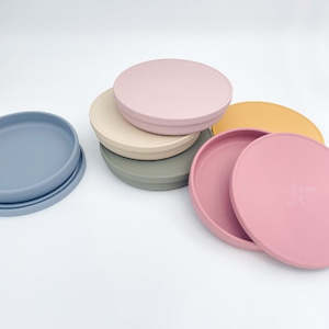 Petite Eats - Silicone Plate with Lid