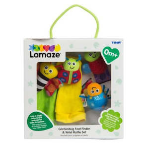 Lamaze - Gardenbug Foot Finder & Wrist Rattle Set