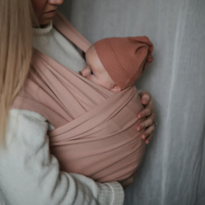 Toy: Mushie Baby Carrier Wrap