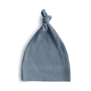 Toy: Mushie - Ribbed Baby Beanie 0-3 Months