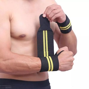 2 Pack Wrist Wraps for Weightlifting with Thumb Loop