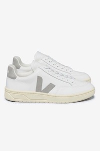 Pre Order 1: Veja V-12 Leather - Extra White Grey