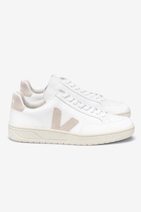 Pre Order 1: Veja V-12 Leather - White Sable