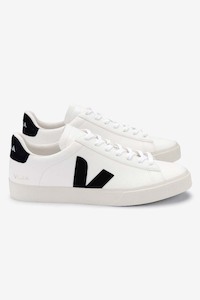 Veja Campo Chromefree Leather - White Black