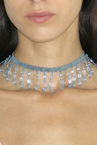 Paloma Wool: Paloma Wool Sanura Necklace - Blue