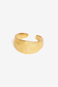 By Charlotte Woven Light Ring - Gold