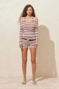 Ruby Marla Shorts - Candy Stripe