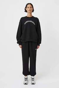 Womens Sweats Hoodies: Camilla and Marc Myla Crew - Black