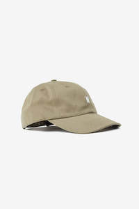 Norse Projects Twill Sports Cap - Sediment Green