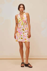 Sale: Ruby Morgan Linen Minidress - Ballet Floral