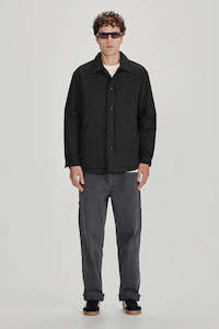 Mens Sale: Commoners Padded Overshirt - Black