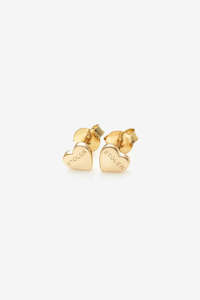 Earrings: Stolen Girlfriends Club Stolen Heart Earrings - 18k Gold