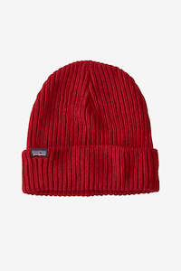 Hats: Patagonia Fishermans Rolled Beanie - Touring Red