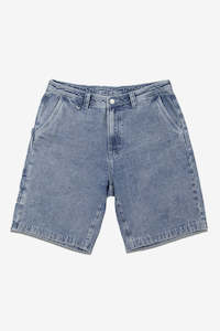 Mens Sale: Just Another Fisherman Boat Works Denim Shorts - Blue