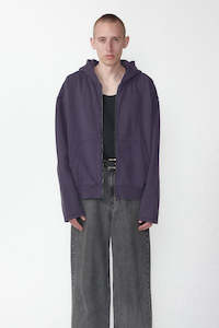 Mens Sale: Beach Brains Bomber Zip - Ink Purple