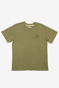 Mens Sale: Just Another Fisherman J.A.F Shore Tee - Lichen