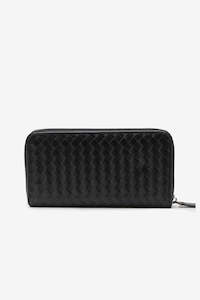 Womens Wallets 1: La Tribe Woven Wallet Large - Black