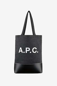 Mens Bags: A.P.C Tote Axel - Noir