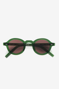 Mens Sunglasses: Akila Kaya Sunglasses - Green / Purple