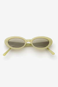 Lu Goldie: Lu Goldie Sylvie Sunglasses - Matcha