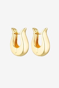 Porter Jewellery: Porter Jewellery Mona Hoops - Gold