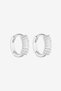 Porter Jewellery Gemini Huggies - Sterling/Clea