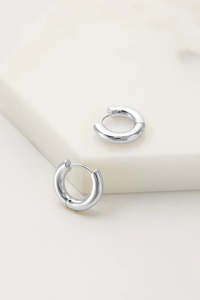 Clothing: Zafino Kendall Hoop Silver Small