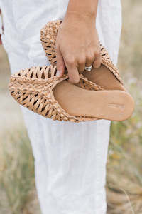 Bohzali Santorini Mules Tan