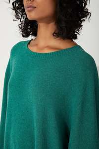 Zulu & Zephyr Forest Cotton Wool Blend Knit Jumper