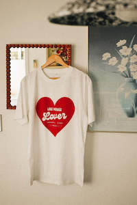 Lady Waves 'Lovers' Tee - Classic White