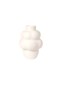 Ceramic Balloon Vase 04 Petit  Raw White