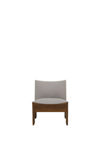 Furniture: Tenon Lounge Chair - Fumed Oak