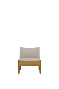 Furniture: Tenon Lounge Chair - Natural Oak