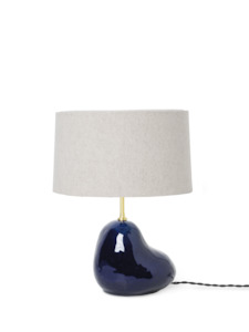 Hebe Lamp  Base Small - Deep Blue