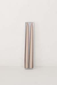 Tapered Candles - Beige