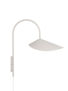 Ferm Living Lighting: Arum Wall Lamp - Cashmere