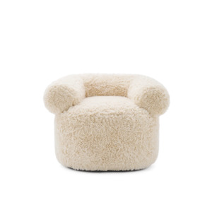 Huggy Swivel Armchair - Paddington Cashew