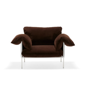 Alva Armchair - Avalon Piccolo / White Frame