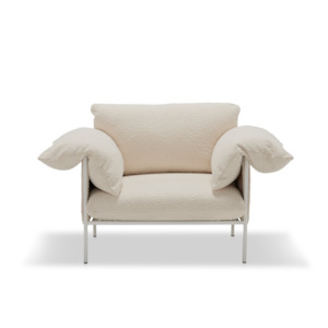 Alva Armchair - Bronte Whipped Cream