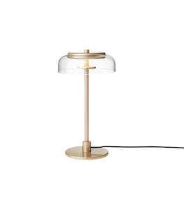 Blossi Table Lamp Small - Nordic Gold / Clear