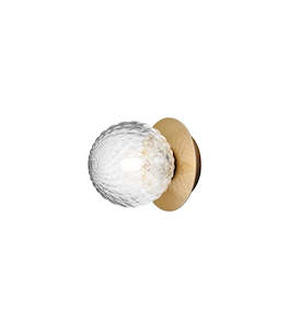 Nuura: Liila 1 Small - Nordic Gold / Optic Clear