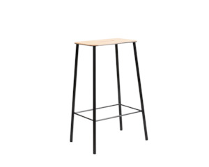 Seating: Adam Stool H65 - Leather