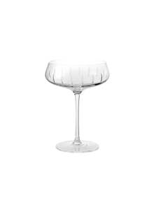 Champagne Coupe Single Cut - Clear