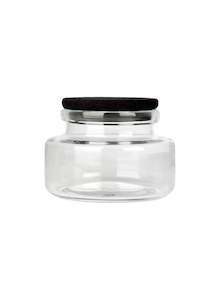 Glass Container Viola - Clear