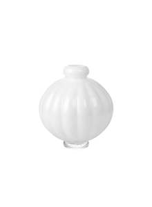 Glassware 1: Balloon Vase Glass 01 - Opal White