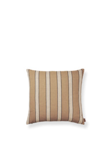 Brown Cotton Cushion